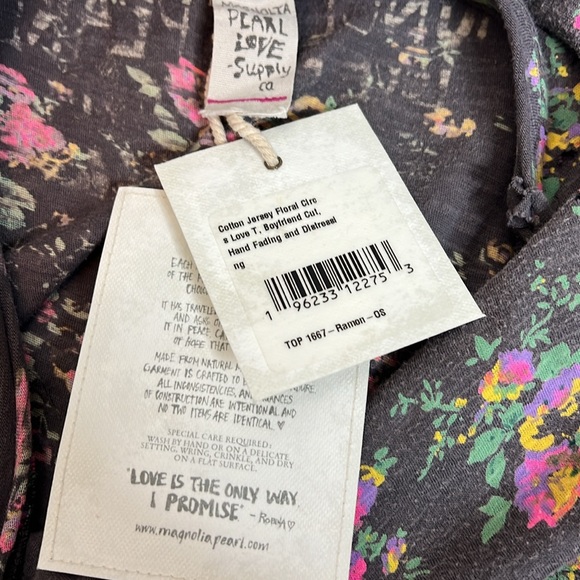 Magnolia Pearl “Floral Circus Love” Tee – Rare Find - Picture 10 of 10